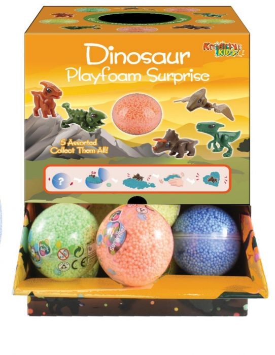 Playfoam ovraskelse-ball dinosaur