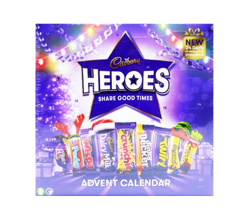 Cadbury Heroes adventskalender 230G 2020