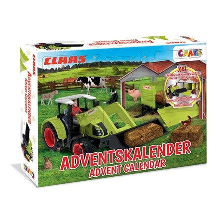 Claas bondegård adventskalender - traktor