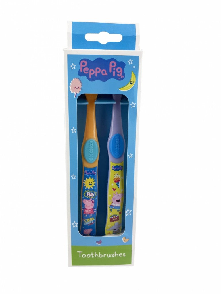 Peppa Gris 2-pk tannbørster