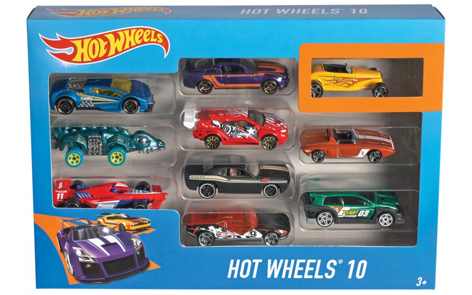 Hot Wheel 10-pk biler
