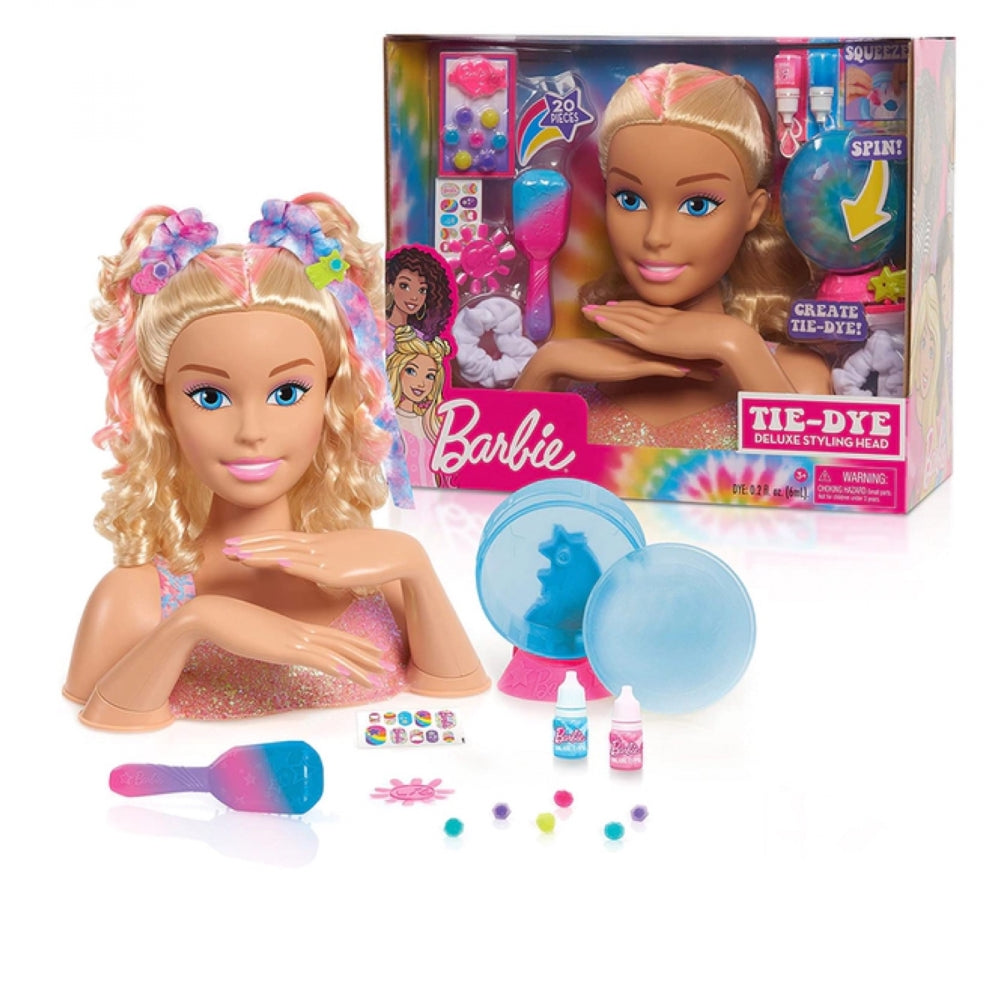 Barbie Deluxe Tie Dye Styling Head