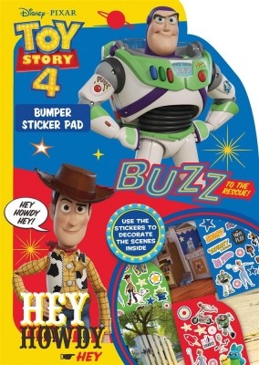 Toy Story gjenbrukbare klistremerker og bok
