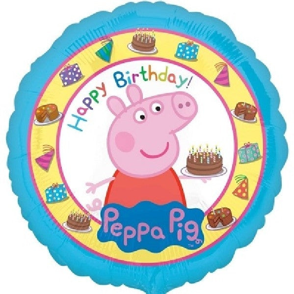 Peppa Gris «Happy Birthday» folieballong