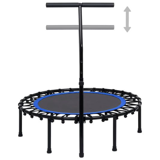 Trim-trampoline med håndtak 102 cm