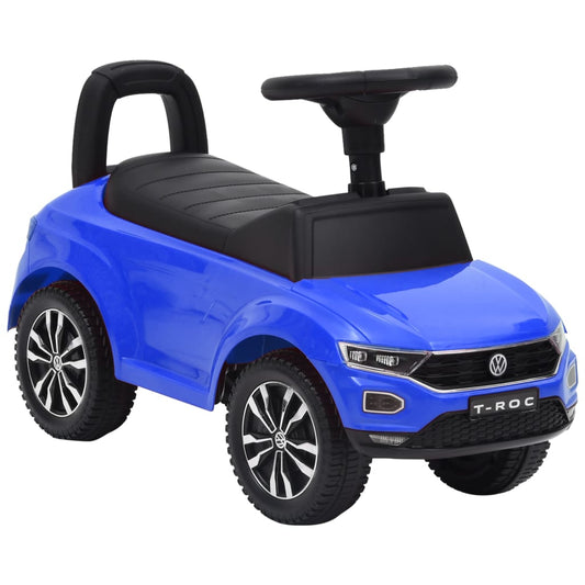 Gåbil Volkswagen T-Roc blå